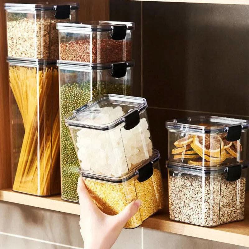 Stackable Moisture Proof Storage Jars - Luvasmr