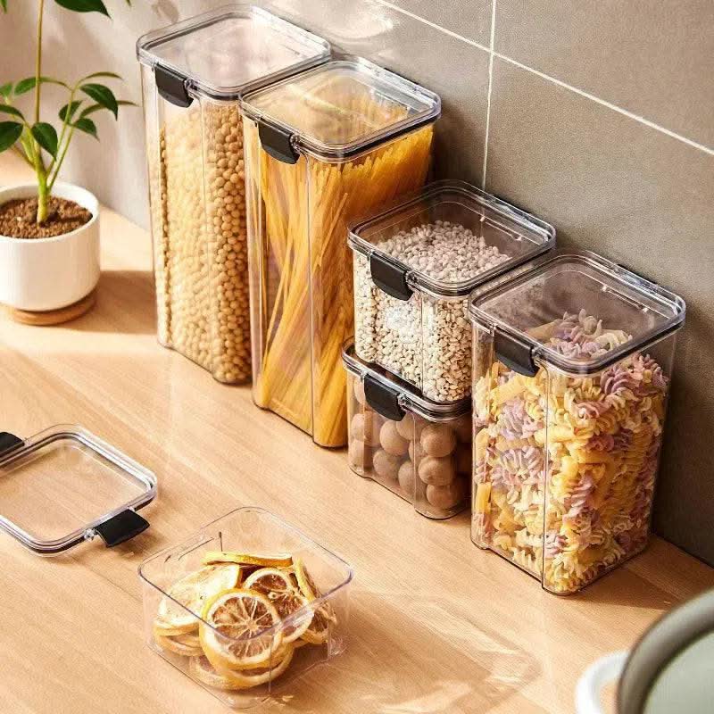 Stackable Moisture Proof Storage Jars - Luvasmr