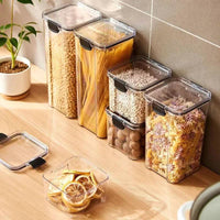 Stackable Moisture Proof Storage Jars - Luvasmr