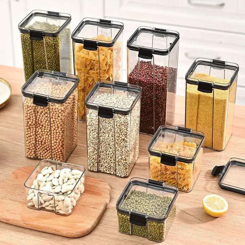 Stackable Moisture Proof Storage Jars - Luvasmr