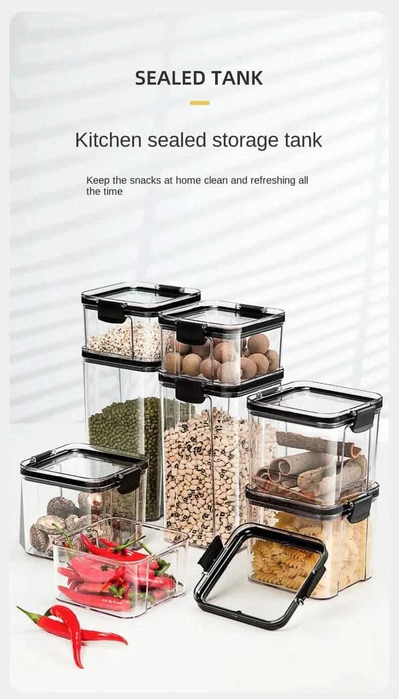 Stackable Moisture Proof Storage Jars - Luvasmr