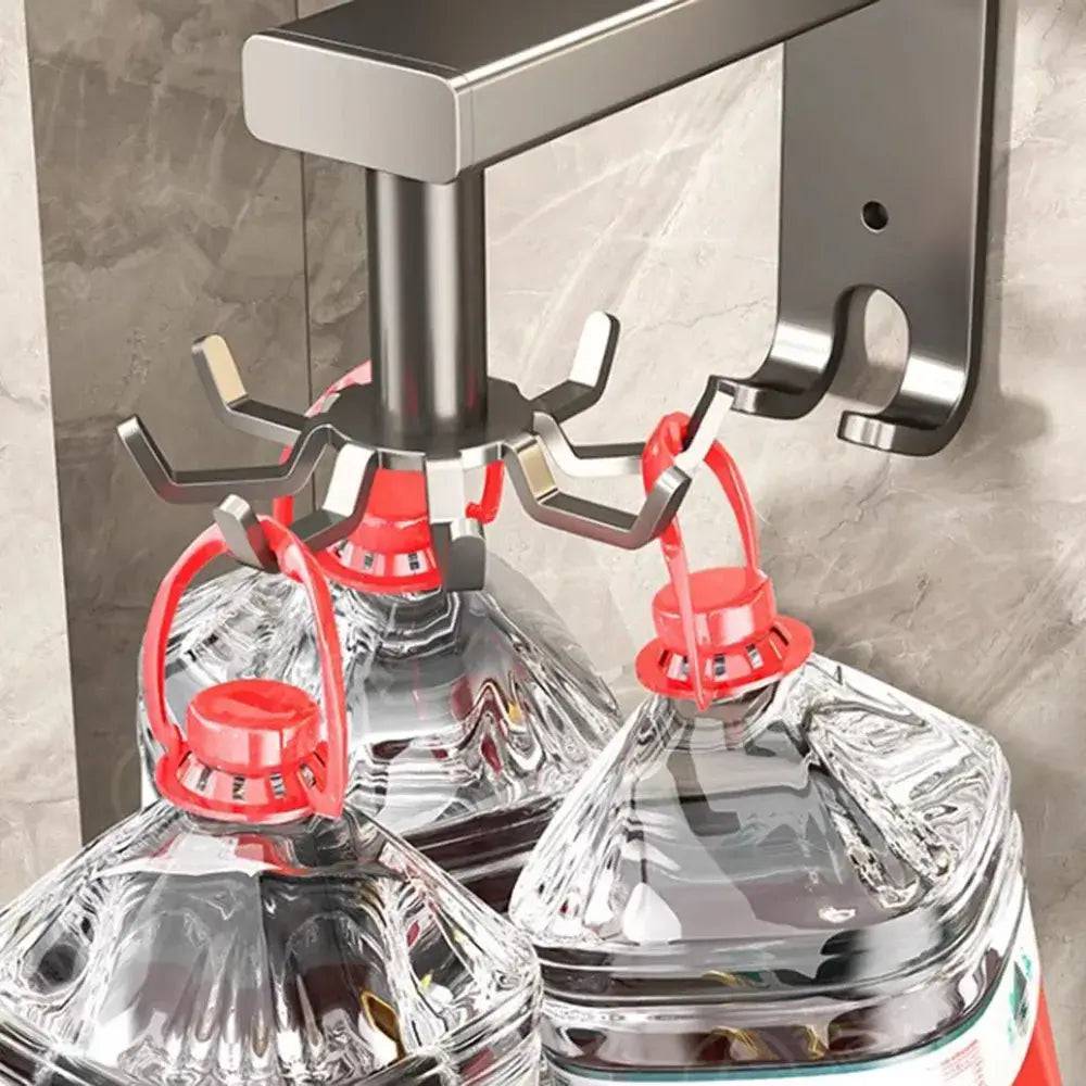 2 In 1 Rotating Hook Kitchen Spoon Hanger | Kitchen | Luvasmr - Satisfyingly Organised
