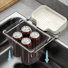 Kitchen Sink Strainer Drainage Shelf | Kitchen | Luvasmr - Satisfyingly Organised