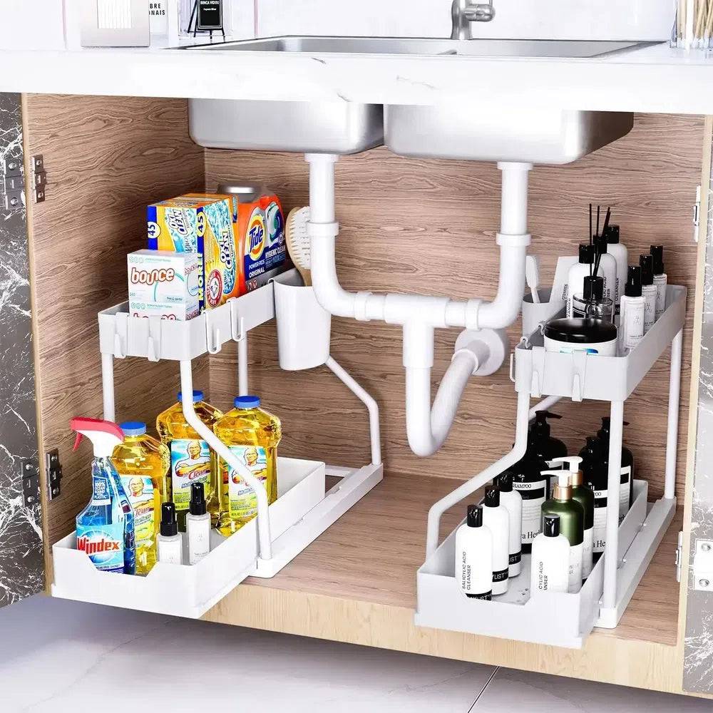 Kitchen Storage Under Sink Organiser | Kitchen | Luvasmr - Satisfyingly Organised