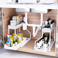 Kitchen Storage Under Sink Organiser | Kitchen | Luvasmr - Satisfyingly Organised