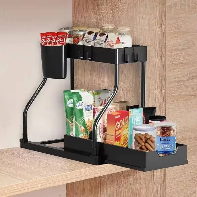 Kitchen Storage Under Sink Organiser | Kitchen | Luvasmr - Satisfyingly Organised