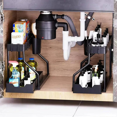 Kitchen Storage Under Sink Organiser | Kitchen | Luvasmr - Satisfyingly Organised