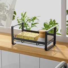 Sink Sponge Holder Rack | Kitchen | Luvasmr - Satisfyingly Organised