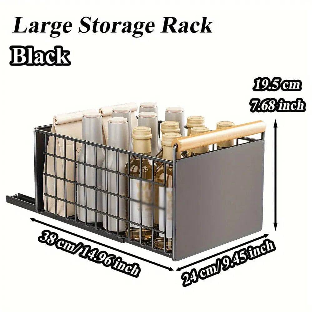 Pull-Out Sliding Drawer Kitchen Organiser | Kitchen | Luvasmr - Satisfyingly Organised