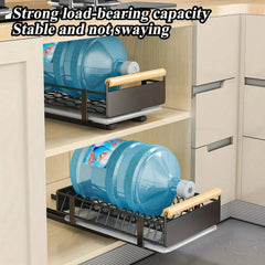 Pull-Out Sliding Drawer Kitchen Organiser | Kitchen | Luvasmr - Satisfyingly Organised