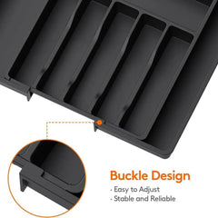 Versatile Expandable Silverware Organiser | Kitchen | Luvasmr - Satisfyingly Organised