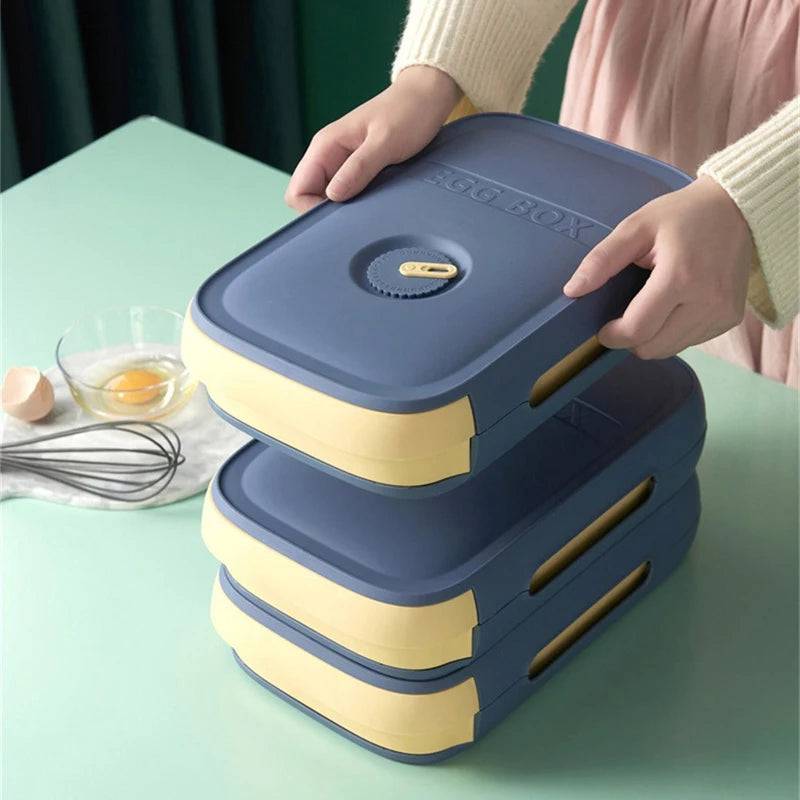 Automatic Rolling Egg Holder Storage Box | Kitchen | Luvasmr - Satisfyingly Organised