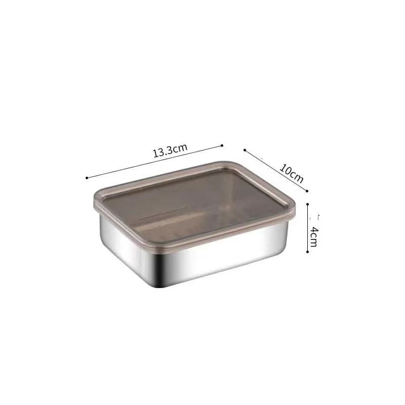 Stainless Steel Refrigerator Storage Box | Kitchen | Luvasmr - Satisfyingly Organised