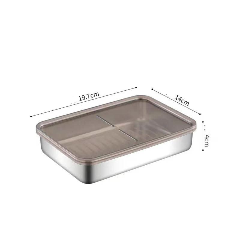 Stainless Steel Refrigerator Storage Box | Kitchen | Luvasmr - Satisfyingly Organised