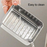 Stainless Steel Refrigerator Storage Box | Kitchen | Luvasmr - Satisfyingly Organised