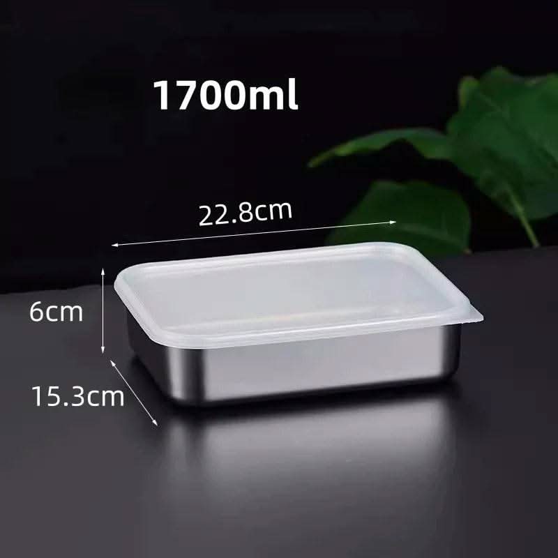 Stainless Steel Refrigerator Storage Box | Kitchen | Luvasmr - Satisfyingly Organised
