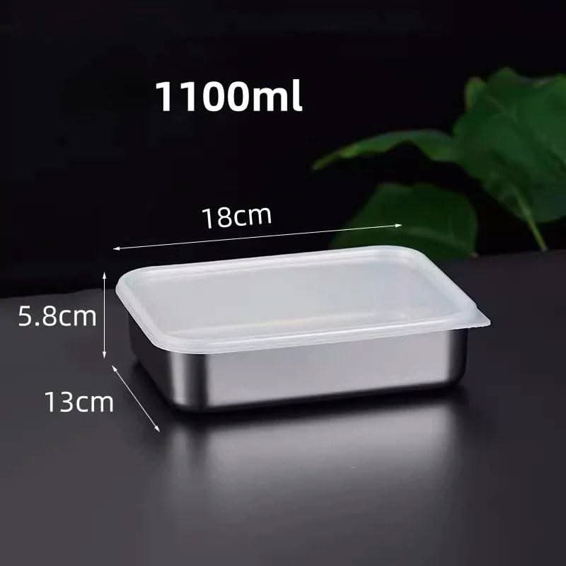 Stainless Steel Refrigerator Storage Box | Kitchen | Luvasmr - Satisfyingly Organised