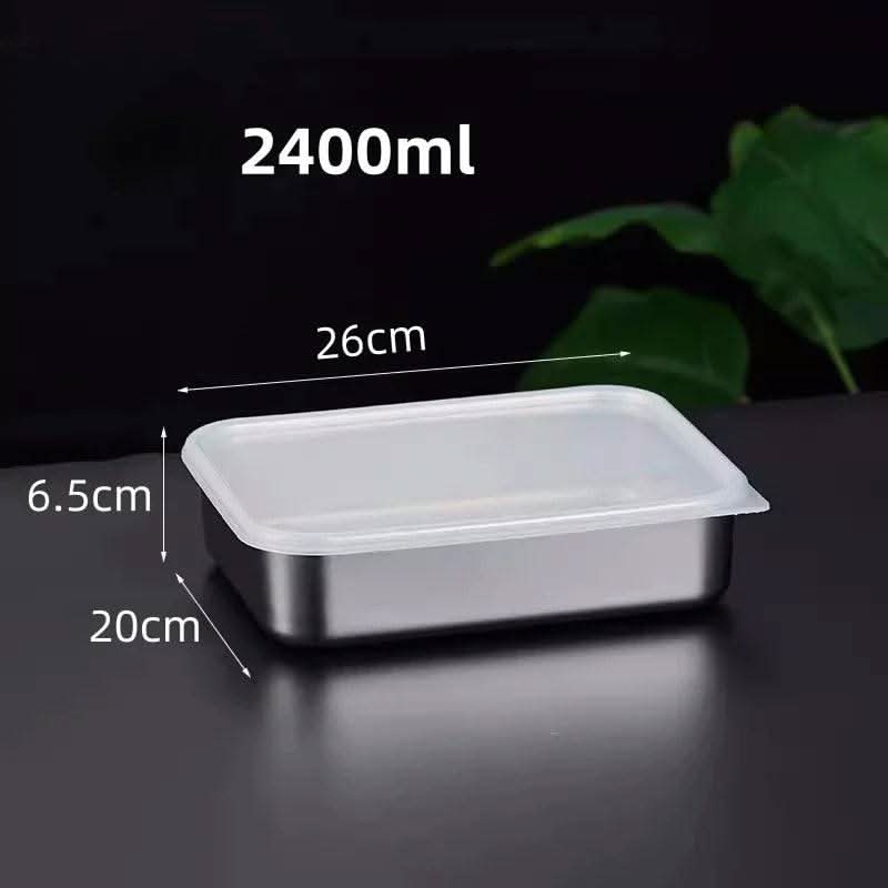 Stainless Steel Refrigerator Storage Box | Kitchen | Luvasmr - Satisfyingly Organised