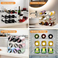 Multilayer Water Bottle & Stanley Tumbler Organiser | Kitchen | Luvasmr - Satisfyingly Organised