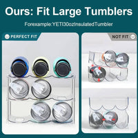 Multilayer Water Bottle & Stanley Tumbler Organiser | Kitchen | Luvasmr - Satisfyingly Organised