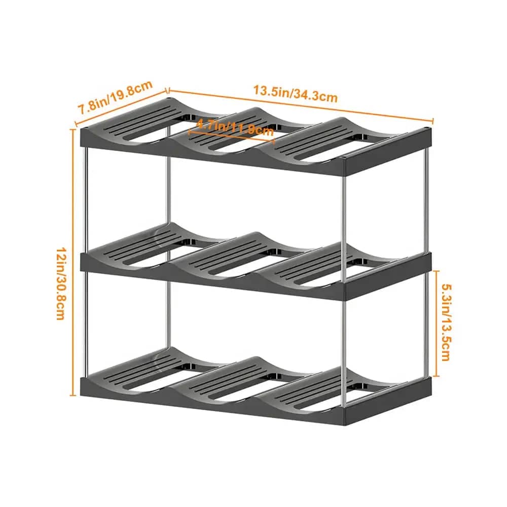 Multilayer Water Bottle & Stanley Tumbler Organiser | Kitchen | Luvasmr - Satisfyingly Organised
