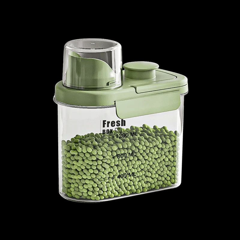 Moisture-Proof Food Storage Container with Secure Seal | Kitchen | Luvasmr - Satisfyingly Organised
