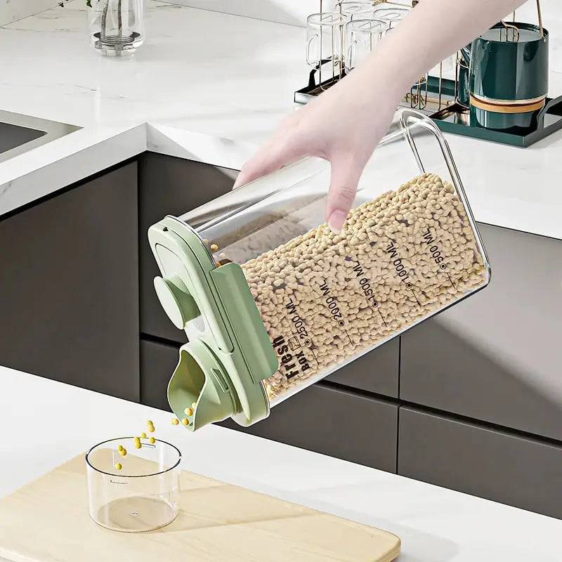 Moisture-Proof Food Storage Container with Secure Seal | Kitchen | Luvasmr - Satisfyingly Organised