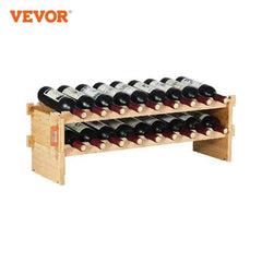 18-Bottle Stackable Modular Wine Rack | Kitchen | Luvasmr - Satisfyingly Organised