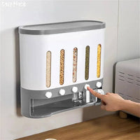 9kg Wall-Mounted Dry Food Dispenser | Kitchen | Luvasmr - Satisfyingly Organised