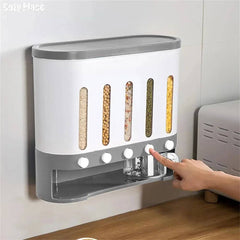 9kg Wall-Mounted Dry Food Dispenser | Kitchen | Luvasmr - Satisfyingly Organised
