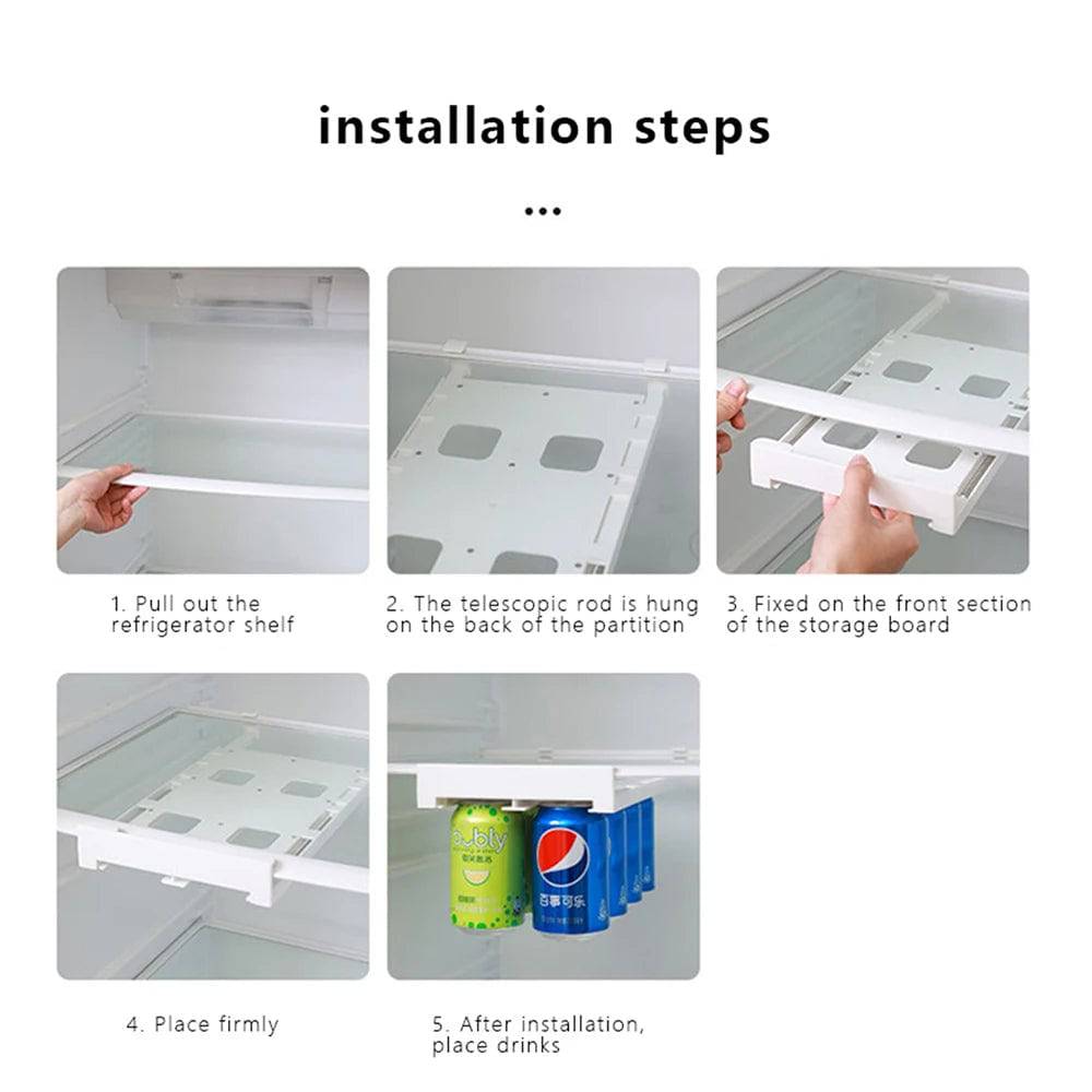 Can Drawer Storage Rack | Kitchen | Luvasmr - Satisfyingly Organised
