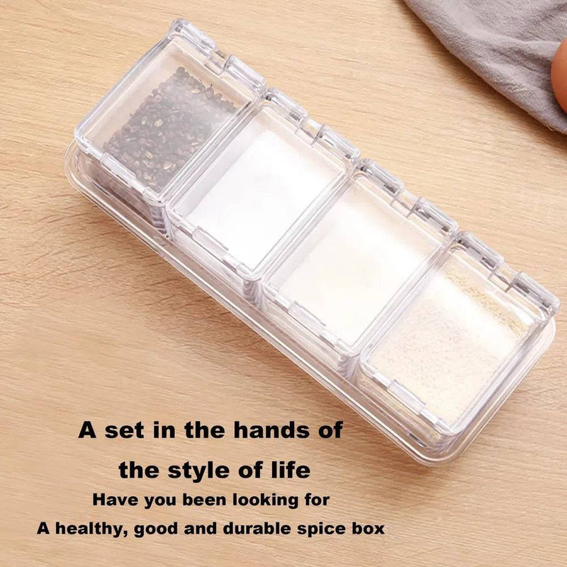 Clear Seasoning Box Set | Kitchen | Luvasmr - Satisfyingly Organised