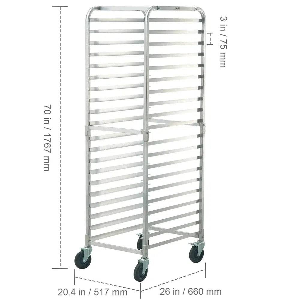 Commercial Bun Pan Bakery Rack | Kitchen | Luvasmr - Satisfyingly Organised