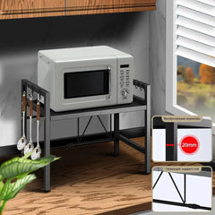 Expandable Microwave Shelf Organiser | Kitchen | Luvasmr - Satisfyingly Organised