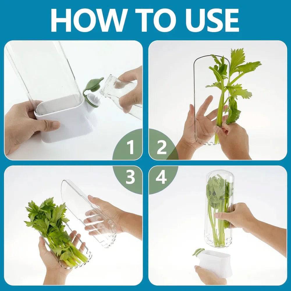 Herb and Vegetable Storage Saver | Kitchen | Luvasmr - Satisfyingly Organised