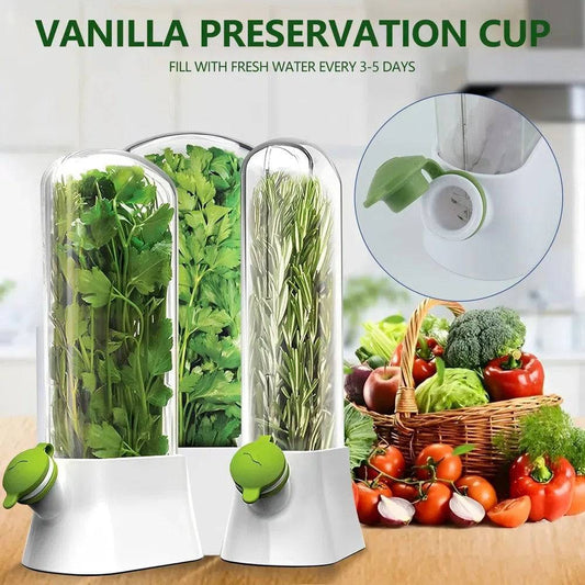 Herb and Vegetable Storage Saver | Kitchen | Luvasmr - Satisfyingly Organised