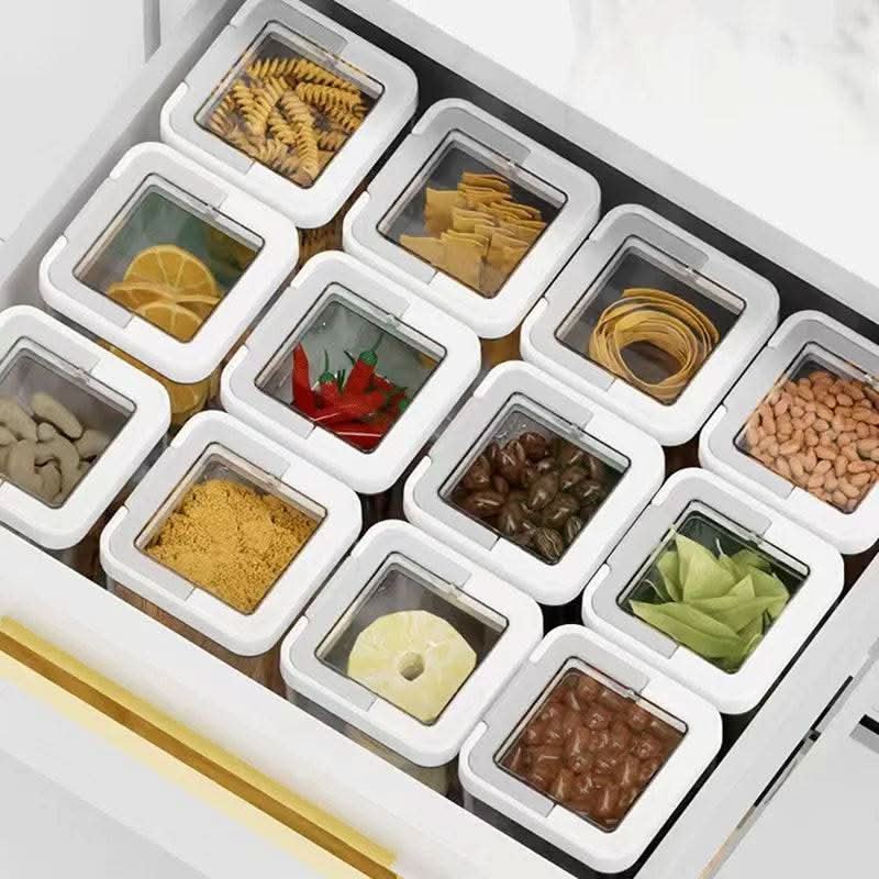 Kitchen Sealed Grain Container | Kitchen | Luvasmr - Satisfyingly Organised