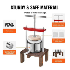 Manual Fruit & Wine Press | Kitchen | Luvasmr - Satisfyingly Organised