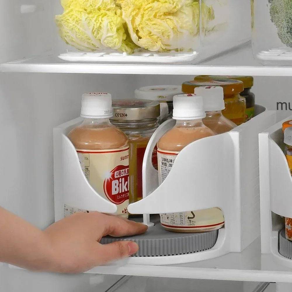 Rotatable Fridge Organiser Bins | Kitchen | Luvasmr - Satisfyingly Organised