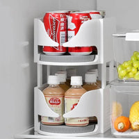 Rotatable Fridge Organiser Bins | Kitchen | Luvasmr - Satisfyingly Organised