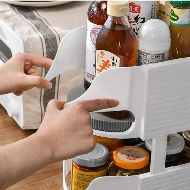 Rotatable Fridge Organiser Bins | Kitchen | Luvasmr - Satisfyingly Organised