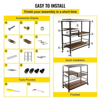 Rustic Oak & Iron Bar Cart | Kitchen | Luvasmr - Satisfyingly Organised