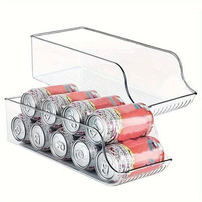 Single-Tier Plastic Canned Drink Organizer - Luvasmr