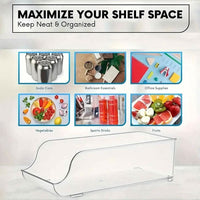 Single-Tier Plastic Canned Drink Organizer - Luvasmr