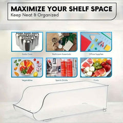 Single-Tier Plastic Canned Drink Organizer - Luvasmr