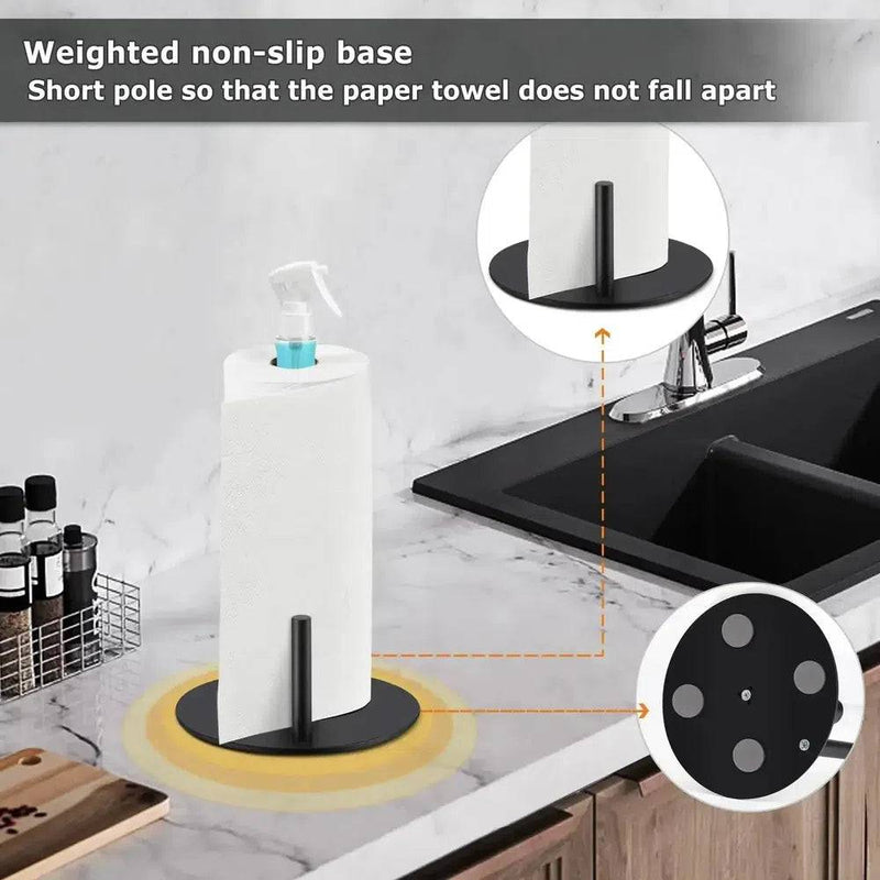 Standing Spray Paper Towel Holder | Kitchen | Luvasmr - Satisfyingly Organised