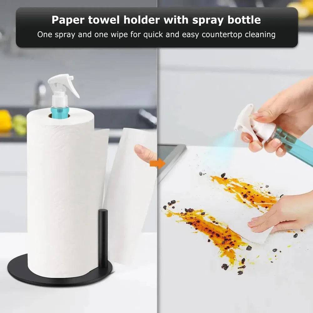Standing Spray Paper Towel Holder | Kitchen | Luvasmr - Satisfyingly Organised