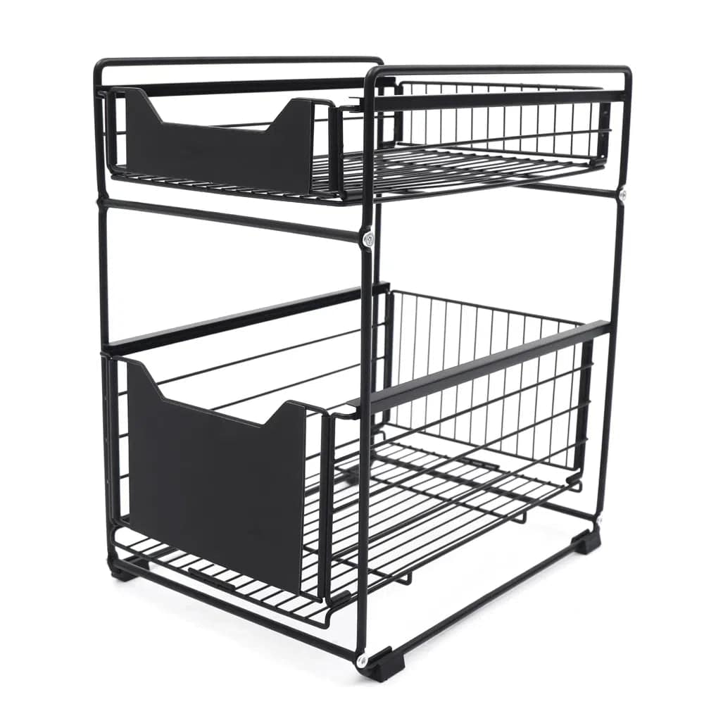 Under Sink Storage Shelf | Kitchen | Luvasmr - Satisfyingly Organised