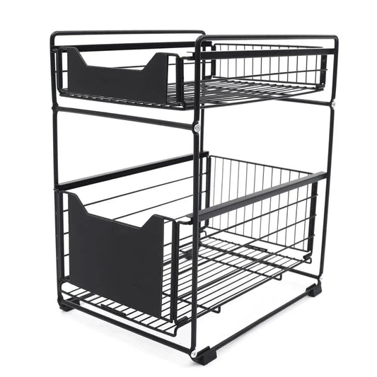 Under Sink Storage Shelf | Kitchen | Luvasmr - Satisfyingly Organised