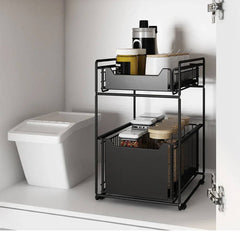 Under Sink Storage Shelf | Kitchen | Luvasmr - Satisfyingly Organised